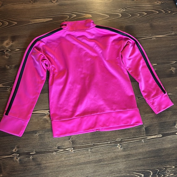 Adidas Fuchsia Tracksuit with Black Accents - Picture 4 of 9